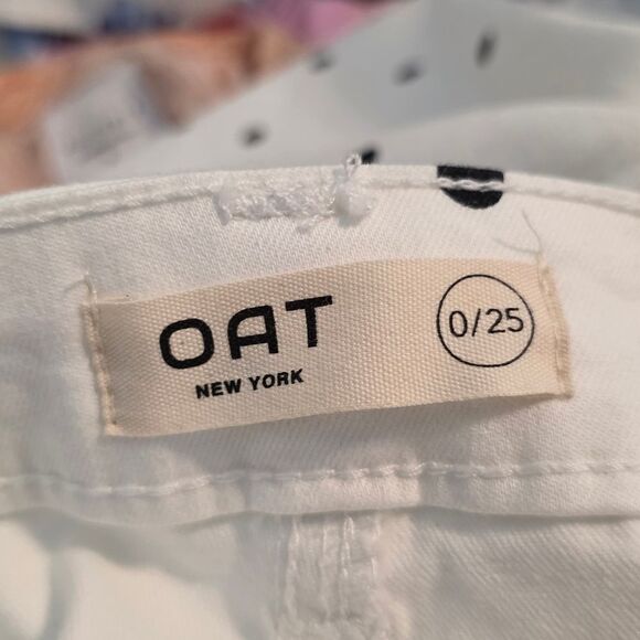 NWT- OAT NEW YORK Polka-Dot Jeans - Picture 7 of 10